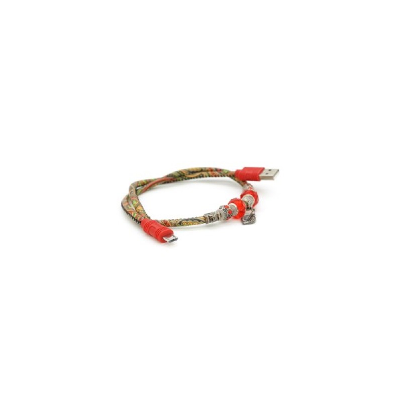 Дата кабель USB 2.0 AM to Micro 5P 0.5m 2.4A red iKAKU (YT-iK/PT-MR)