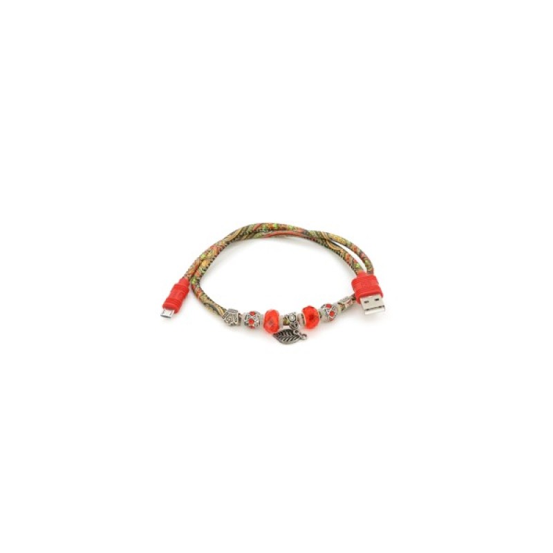Дата кабель USB 2.0 AM to Micro 5P 0.5m 2.4A red iKAKU (YT-iK/PT-MR)