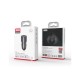 Зарядний пристрій XO CC45 1 USB QC 3.0 + 2 Type-C PD (60W) Black (XO-CC45-BK)
