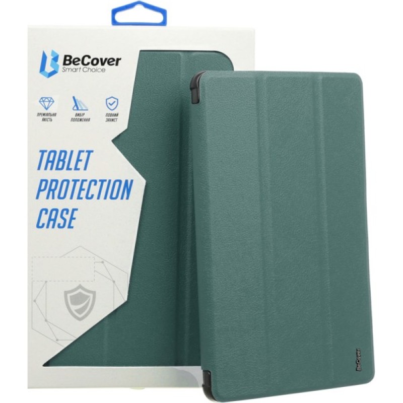 Чохол до планшета BeCover Tri Fold Hard Apple iPad Air 13" M2/M3 (2024/2025) Dark Green (711723)