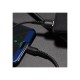 Дата кабель USB 2.0 AM to USB-C 1.0m 2A PVC BX16 black BOROFONE (6957531099475)