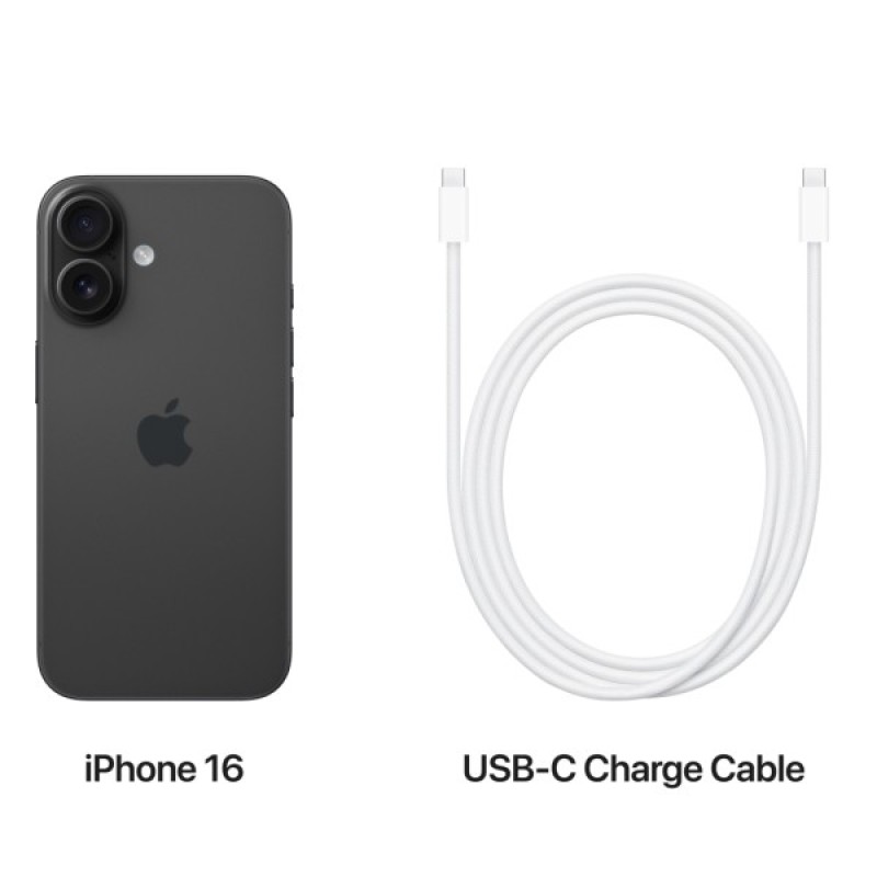 Мобільний телефон Apple iPhone 16 512GB Black (MYEK3)