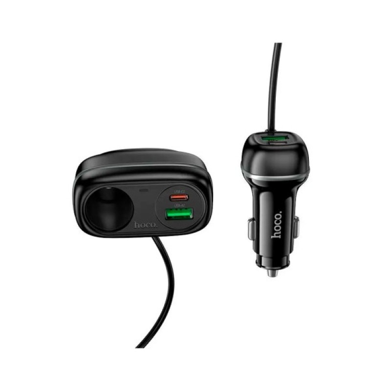 Зарядний пристрій HOCO HOCO Z59A Rank 96W 2xUSB + 2xUSB Black (6942007641517)