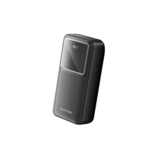 Батарея універсальна Vention 30000mAh 22.5W 3A, PD, QC/3.0, LED Display, Black (FHMB0)