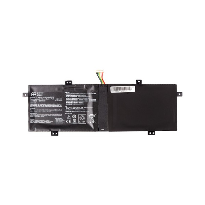 Акумулятор до ноутбука ASUS ZenBook 14 (C21N1833) 7.4V 4250mAh PowerPlant (NB432042)