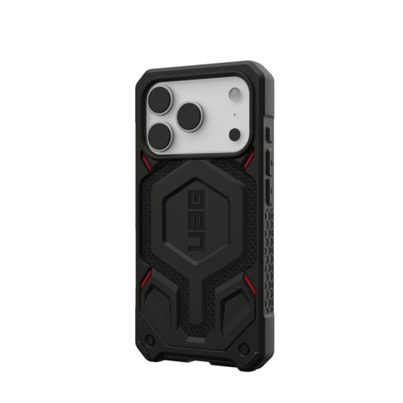 Чохол до мобільного телефона UAG iPhone 17 Pro Monarch Pro MagSafe Kevlar Black (114513113940)