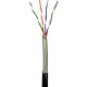 Кабель мережевий GEAR UTP 100м, cat.5e, CU, 4*2*0,51, PVC+PE, outdoor (GEC-UTPCUOUT051100)