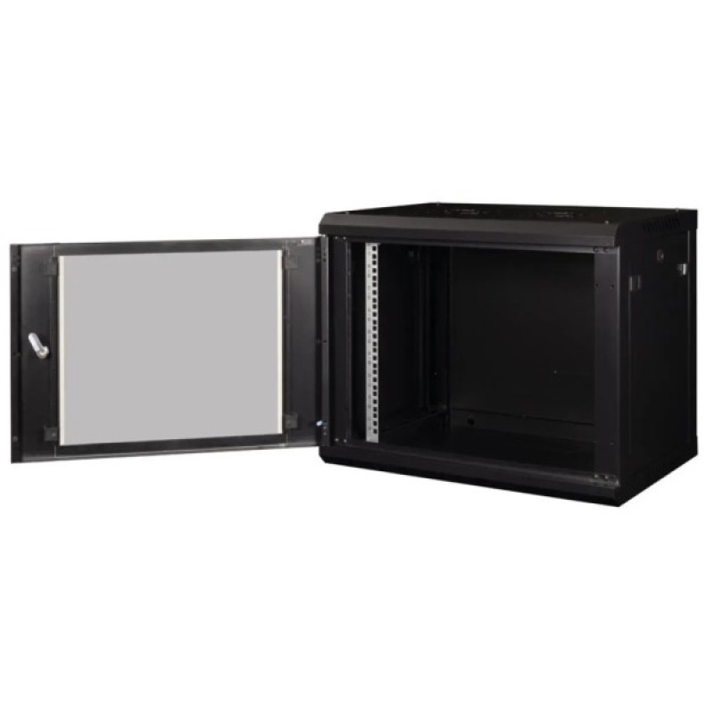 Шафа настінна Hypernet 6U 19" 600x450 ProLine (PL-WMNC-6U-BLACK)