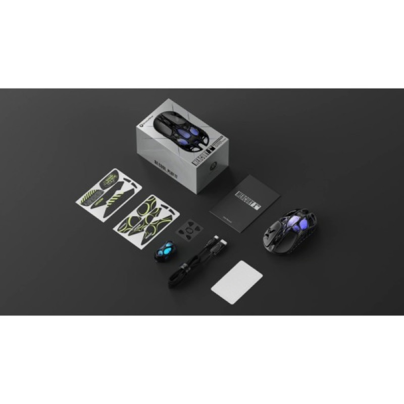 Мишка GravaStar Mercury X Pro 8K Wireless/Bluetooth/USB Black (GSXPRO_BLK)