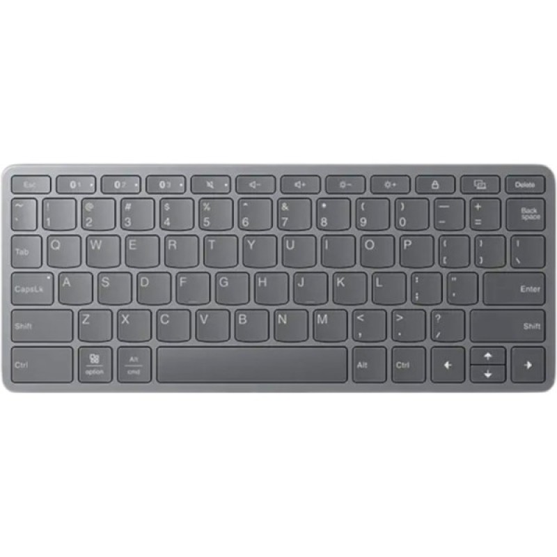 Клавіатура Lenovo Multi-Device Bluetooth/USB UA Grey (ZG38C05806)