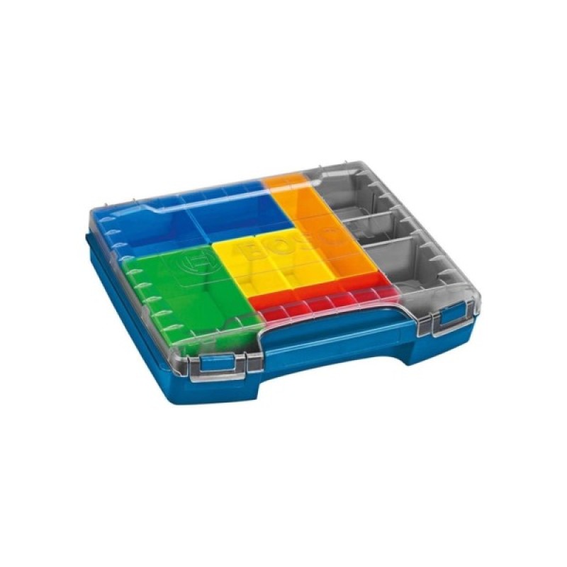 Ящик для інструментів Bosch Professional 14 відділень, регульовані перегородки, 357х316х72мм (1.600.A00.1S8)