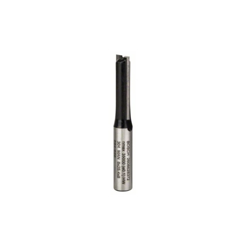 Фреза Bosch Professional пазова з двома лезами, Std, S8, D8, L25.4 (2.608.628.372)