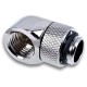 Фітинг для СРО Alphacool Eiszapfen L-connector rotatable - 4pcs Set - Chrome (17616)