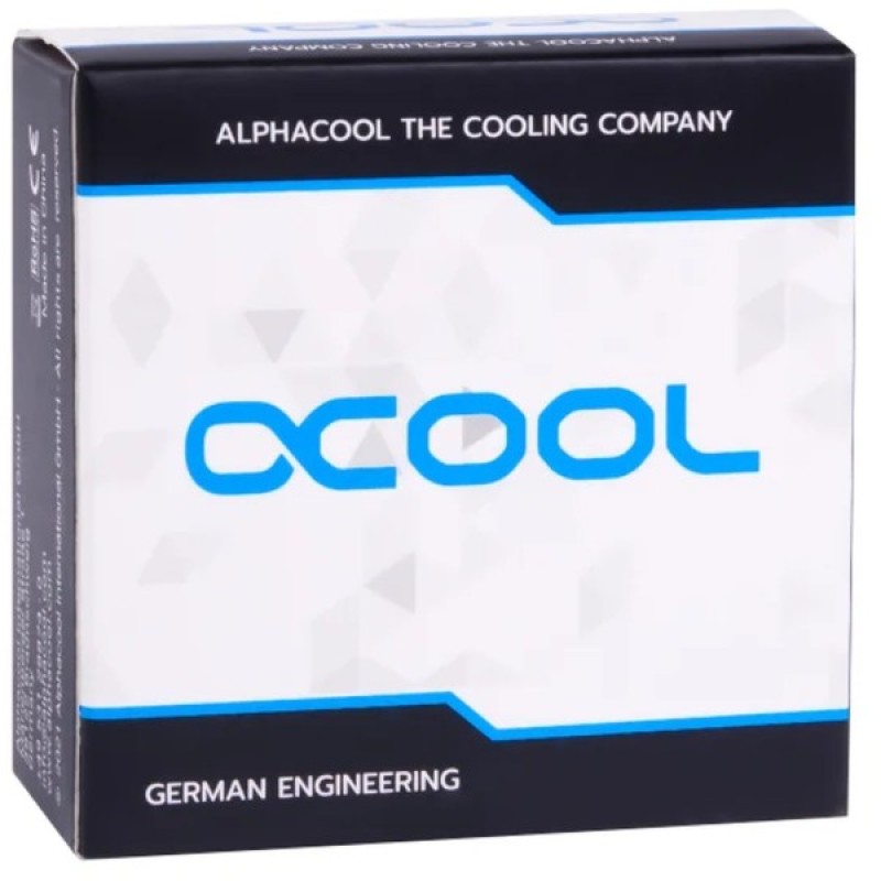 Фітинг для СРО Alphacool Eiszapfen L-connector rotatable - 4pcs Set - Chrome (17616)