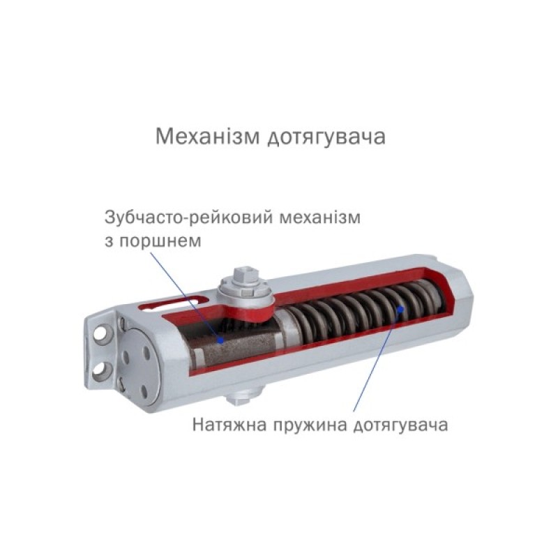 Доводчик двері Ryobi D-2055V BLACK