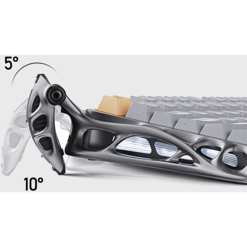 Клавіатура GravaStar Mercury K1 Pro TKL Wireless/Bluetooth/USB UA Grey (GSK1PRO_GRY)