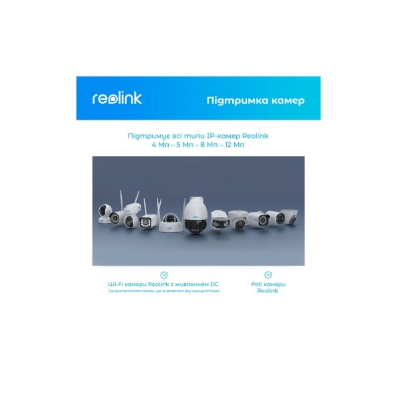 Реєстратор для відеоспостереження Reolink RLN36