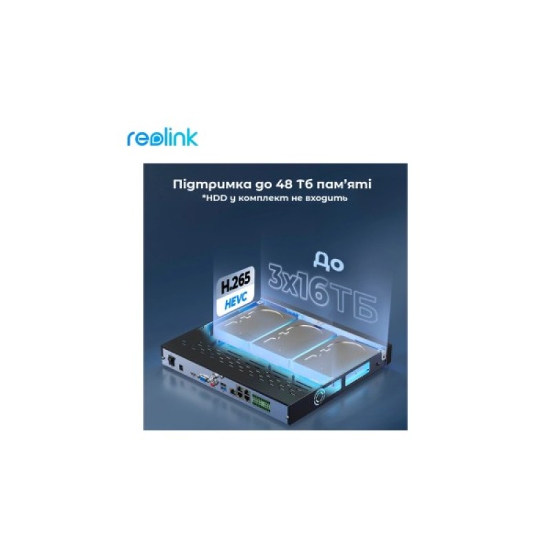 Реєстратор для відеоспостереження Reolink RLN36
