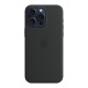 Чохол до мобільного телефона Apple iPhone 15 Pro Max Silicone Case with MagSafe Black (MT1M3ZM/A)