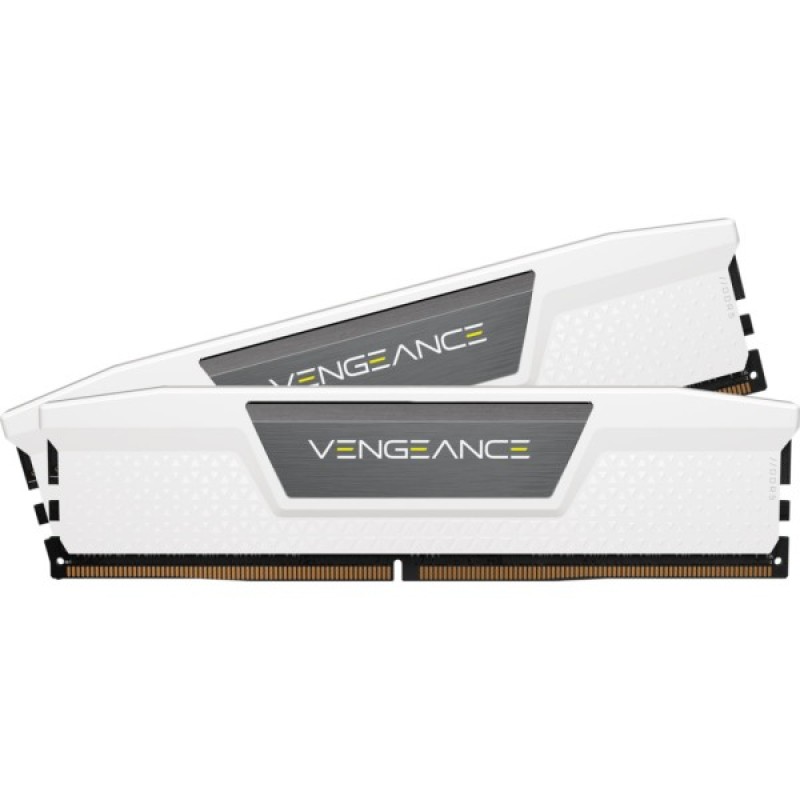 Модуль пам'яті для комп'ютера DDR5 32GB (2x16GB) 6000 MHz Vengeance White Corsair (CMK32GX5M2E6000C36W)