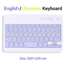 Клавіатура BeCover Bluetooth UA Purple (713409)