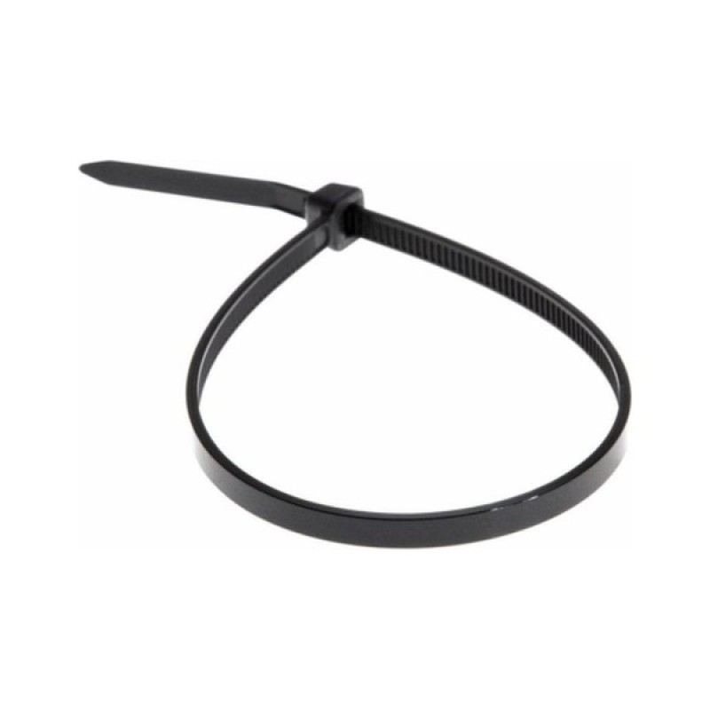 Стяжка 80мм/3.0мм, black, 100 шт APRO (CT-B380)