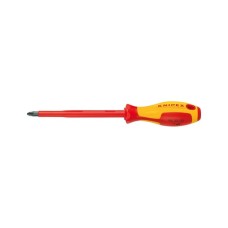 Викрутка KNIPEX з хрестовим шліцом Pozidriv VDE (98 25 02)