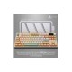 Клавіатура Ajazz AK870 Jasmine Switch Yellow RGB USB/Wireless/Bluetooth UA Brown (AK870-JS-YWG)