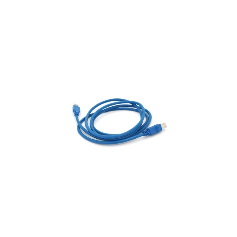 Кабель для принтера USB 3.0 AM/BM 1.8m blue Voltronic (YT-3.0AM\BM-1.8BL)