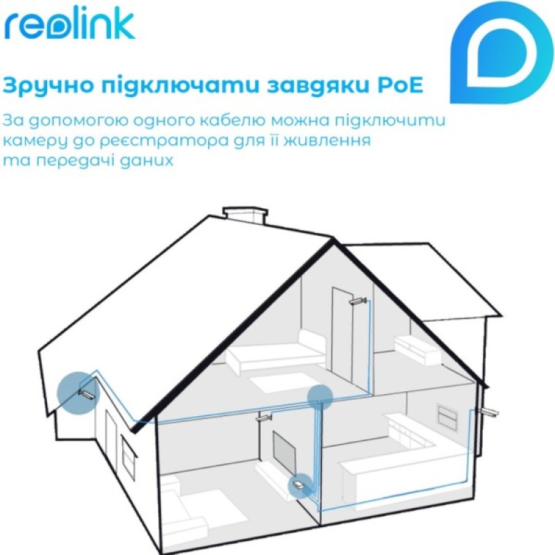 Реєстратор для відеоспостереження Reolink RLN8-410