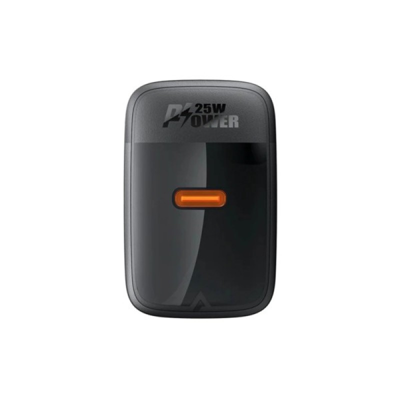 Зарядний пристрій Acefast A104 USB-C PD25W GaN Black (6974316283355)