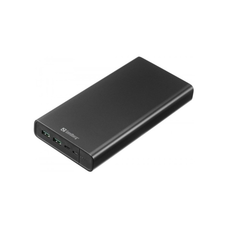 Батарея універсальна Sandberg 40000mAh, PD/100W+27W, QC/3.0, power-through (420-63)