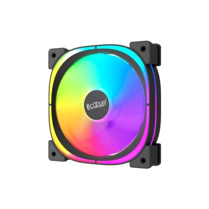 Кулер до корпусу PcCooler EF120 ARGB BK