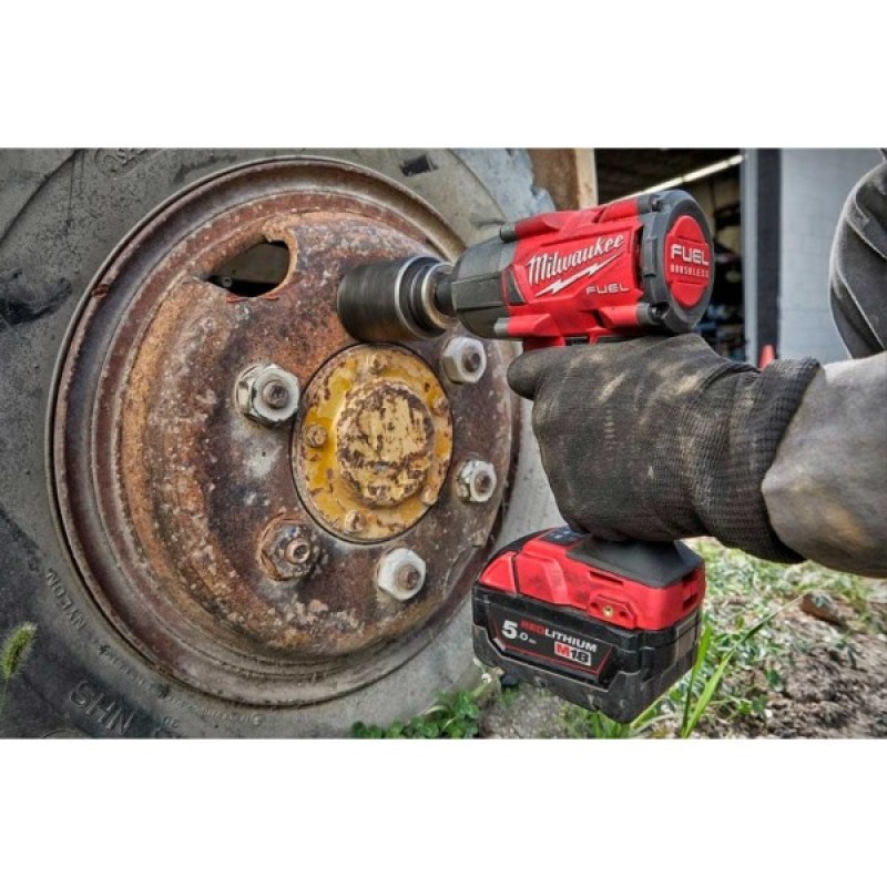 Гайковерт Milwaukee 1/2", M18 FMTIW2F12-0X, 881Нм HD кейс (без АКБ та ЗП) (4933478449)