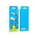 Дата кабель USB 2.0 AM to Lightning Famous silicone BX83 black BOROFONE (6974443386356)