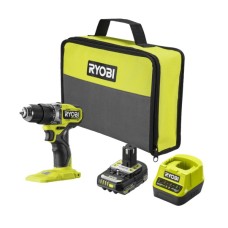 Шуруповерт Ryobi ONE+ HP RPD18C1-1C20G 18V, 1х2Ah, 60Нм, 450/1700об/хв, сумка (5133006525)