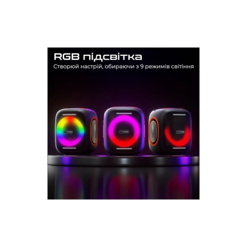 Акустична система Promate Strike-40 40W Black (strike-40)
