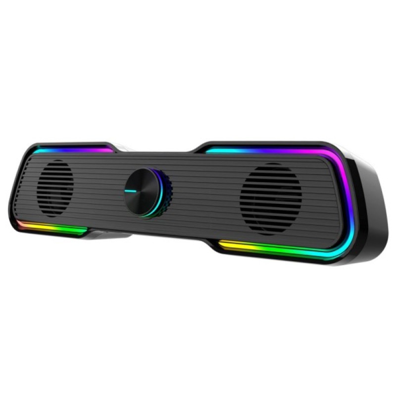 Акустична система Aula N-169B Led USB Black (6948391265056)