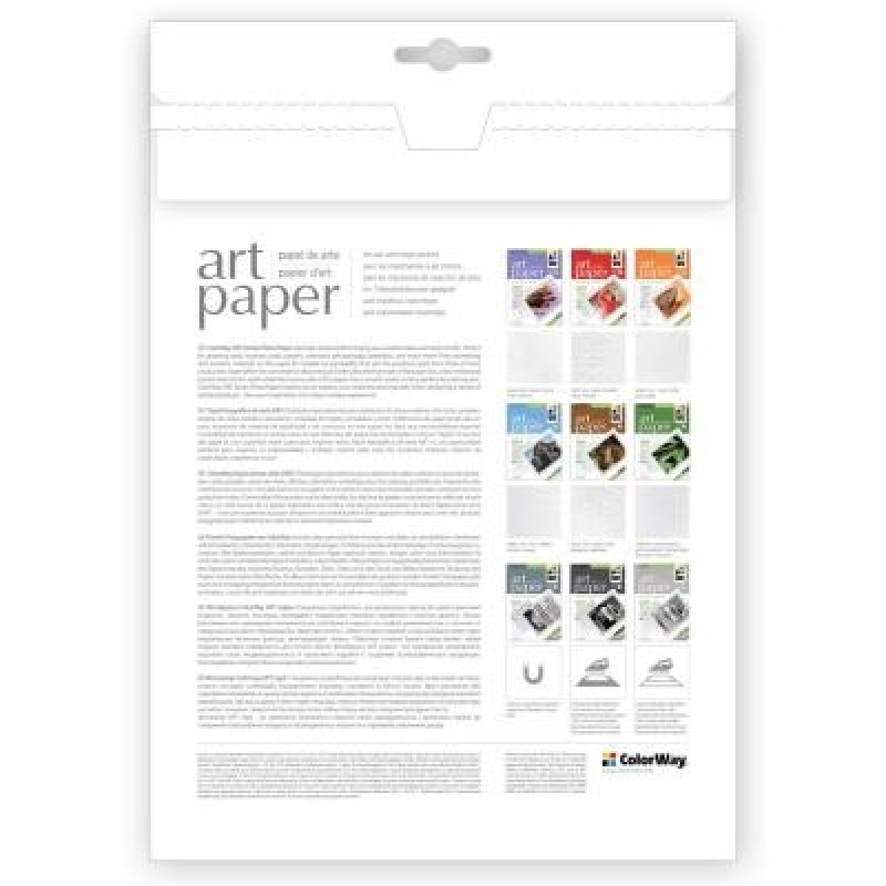 Фотопапір ColorWay Letter (216x279mm) ART, glossy, stripe (PGA230010SLT)