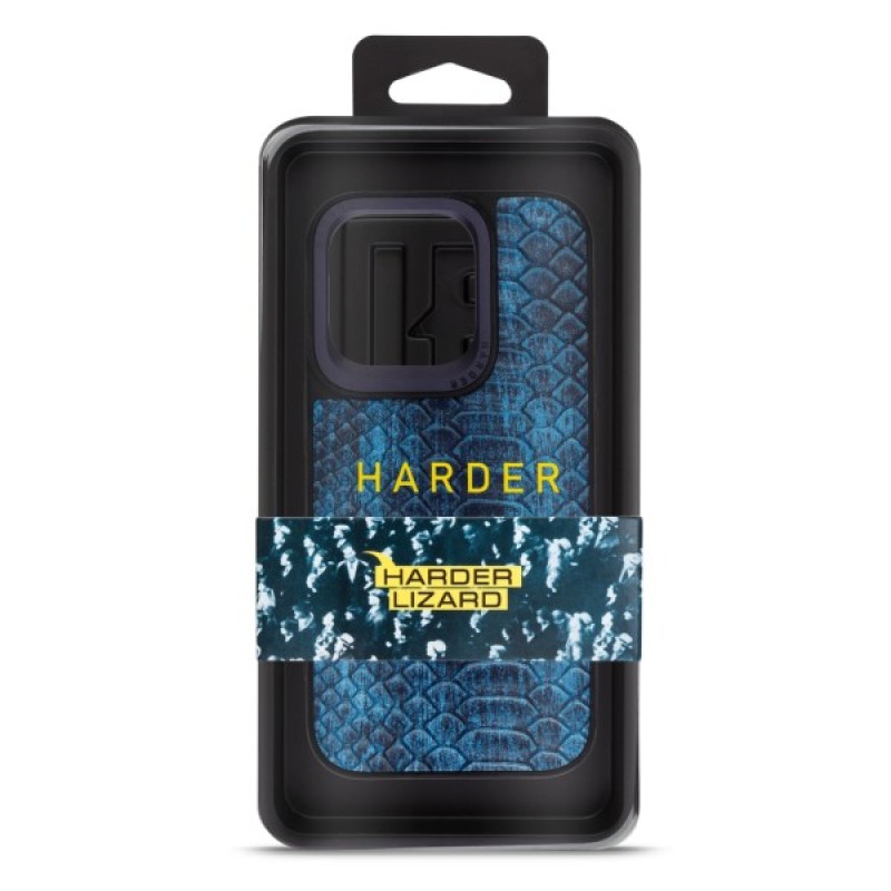 Чохол до мобільного телефона Harder Lizard Apple iPhone 14 Pro Blue (ARM76879)