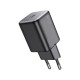 Зарядний пристрій HOCO N40 Mighty USB-C PD20W Black (6942007616966)