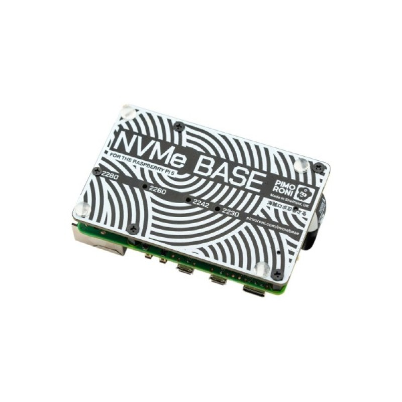 Плата розширення для Мікро ПК Pimoroni Плата розширення NVMe Base для Raspberry Pi 5 (PIM699)