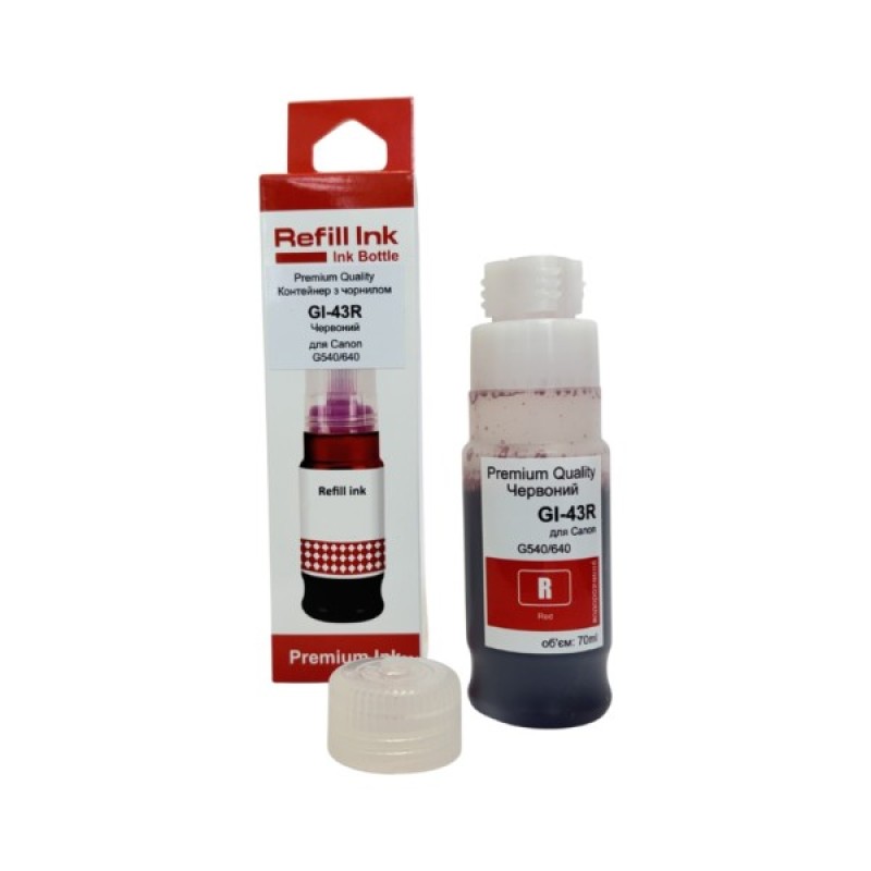 Чорнило Premium Quality Canon GI-43 70мл Red 4716C001 (70264931)