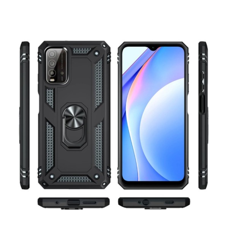 Чохол до мобільного телефона BeCover Military Xiaomi Redmi 9T / Poco M3 Black (706646)