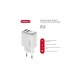 Зарядний пристрій Intaleo 12W Fast Charge 2USB 2.4A white (1283126578281)