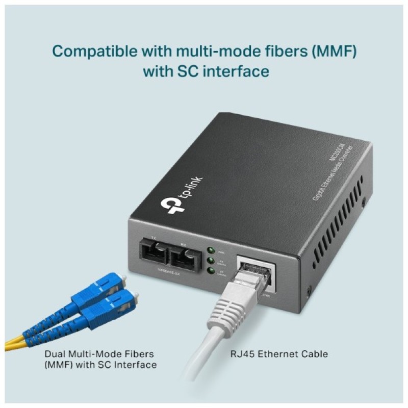 Медіаконвертер TP-Link MC200CM