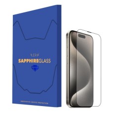 Скло захисне iLera Sapphire Ultra + Glass iPhone 15 Pro Max (ILSPDL15PRMX)