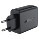 Зарядний пристрій Acefast 4xUSB 45W (2xUSB-C+2xUSB-A) Gan A61 Fast Charger Black (6974316282754)