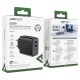 Зарядний пристрій Acefast 4xUSB 45W (2xUSB-C+2xUSB-A) Gan A61 Fast Charger Black (6974316282754)