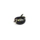 Кабель мультимедійний 3xRCA M to 3xRCA M 1.5m black VEGGIEG (YT-AV301)